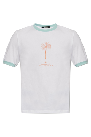 Tシャツ・カットソー DSQUARED Salmon Viscose Top ディースクエアード DSQUARED2 22AW Tシャツ カットソー 半袖